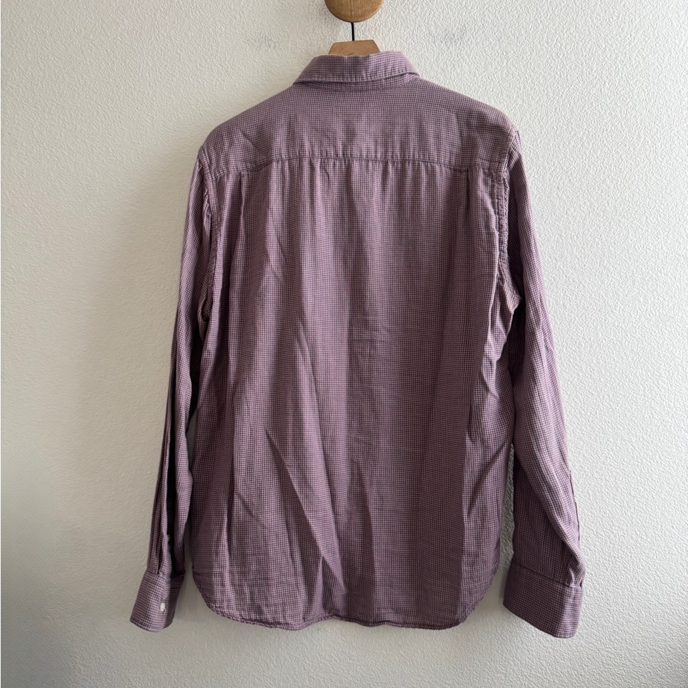 Faherty Gingham Plaid Button Down Shirt - image 6